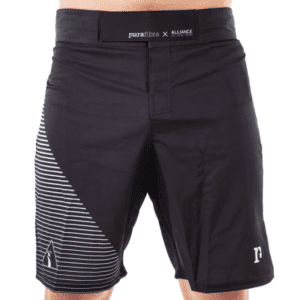 Front view of v.3 Alliance Grappling Shorts in Black — Alliance BJJ Houston