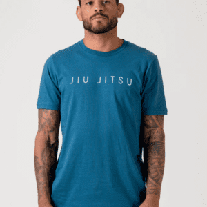 Front view of Value Tee in Blue — Alliance BJJ Houston